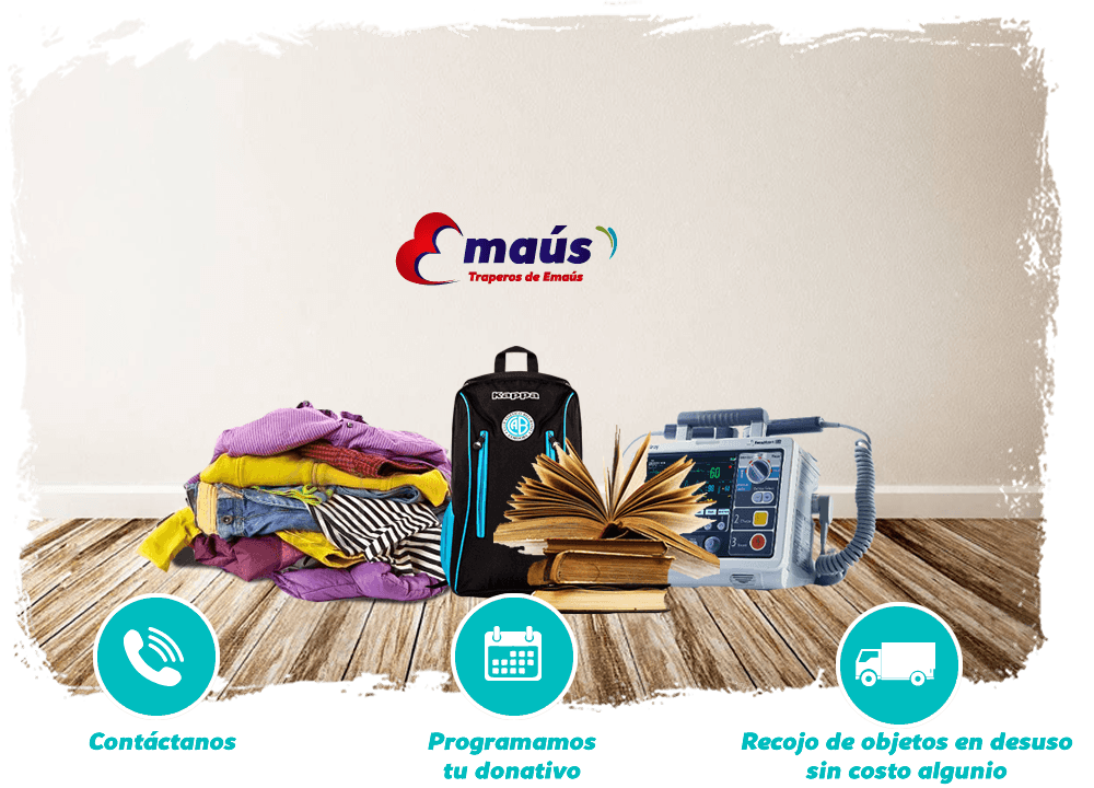 Traperos de Emaús Lima Traperos de Emaús - Que puedo donar